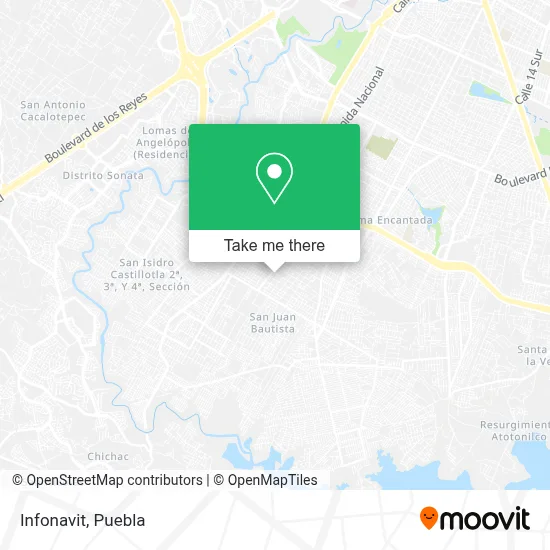 Infonavit map