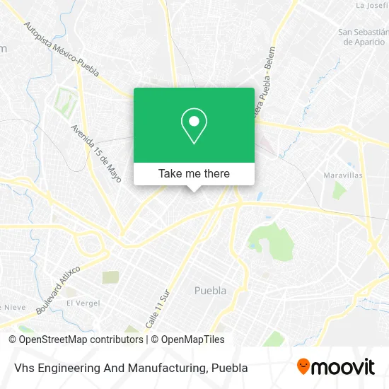 Vhs Engineering And Manufacturing map