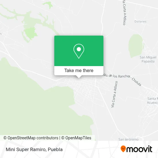 Mini Super Ramiro map