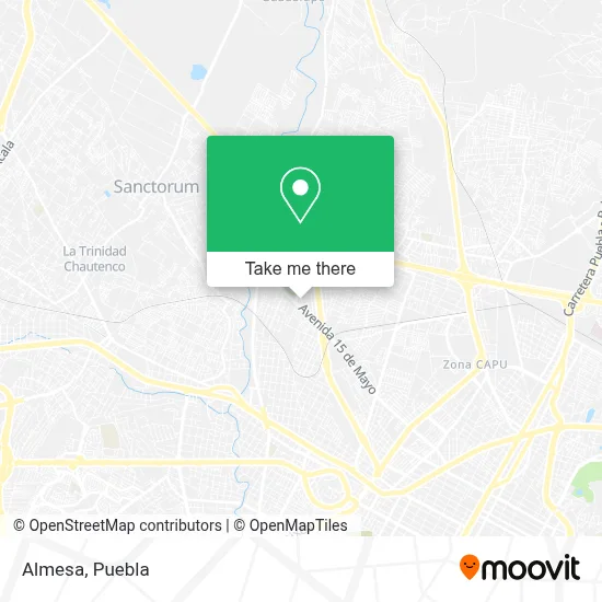Almesa map