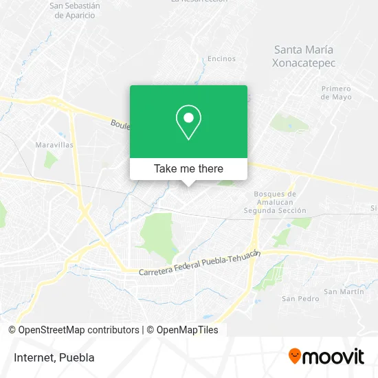 Internet map