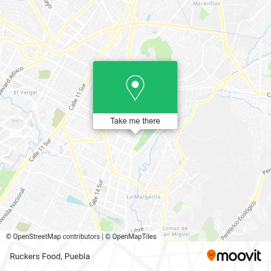 Ruckers Food map