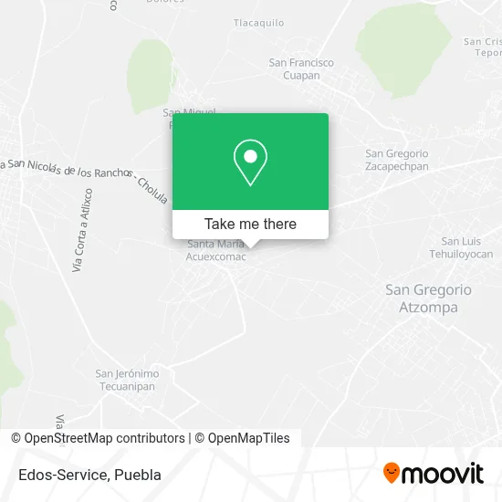 Edos-Service map