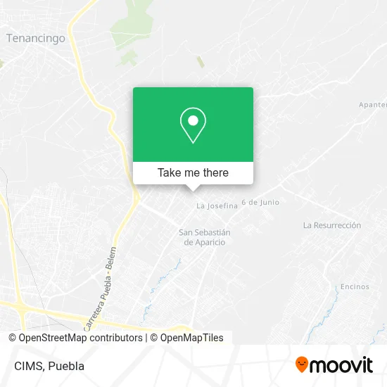 Cims map