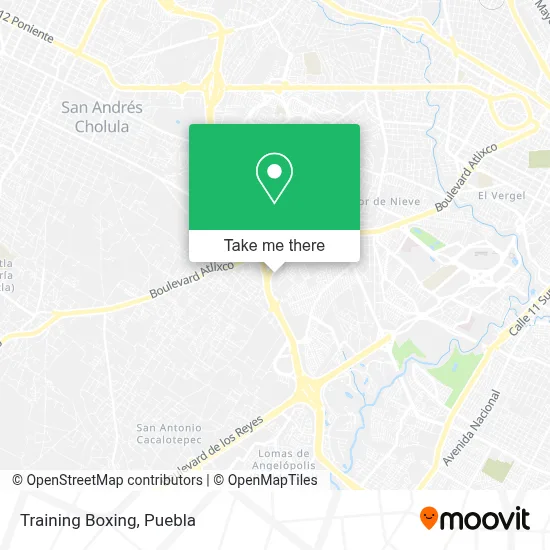 Training Boxing map