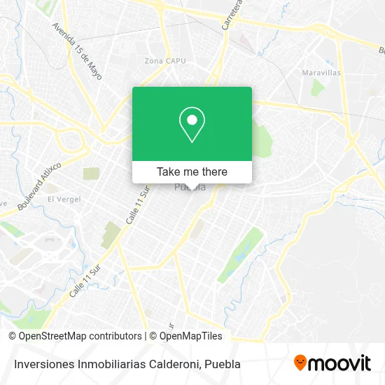 Inversiones Inmobiliarias Calderoni map