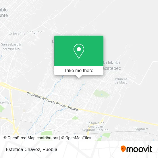 Estetica Chavez map