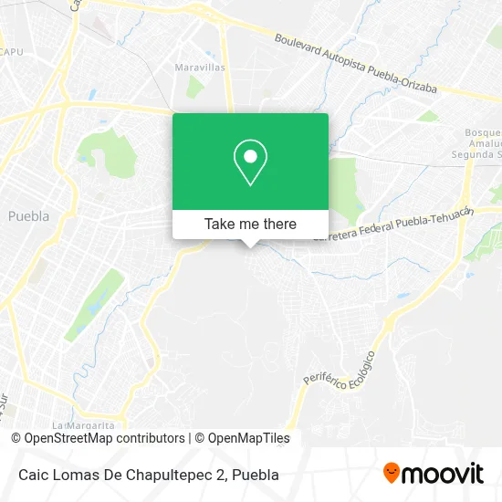 Caic Lomas De Chapultepec 2 map