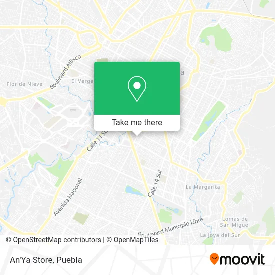 An'Ya Store map