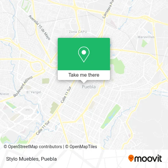 Stylo Muebles map