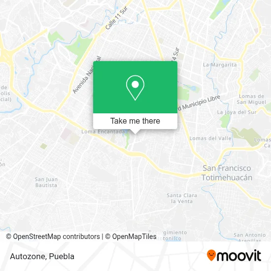 Autozone map