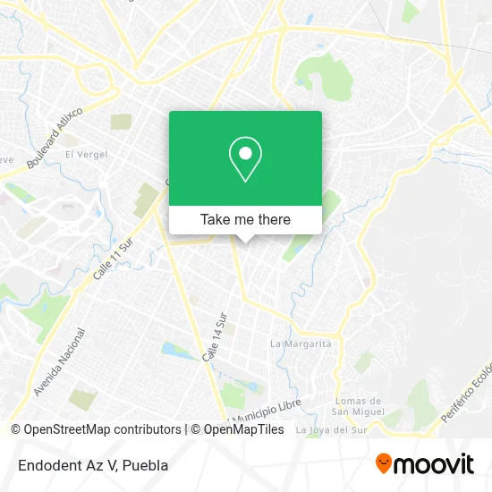 Endodent Az V map