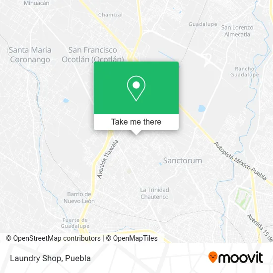 Laundry Shop map