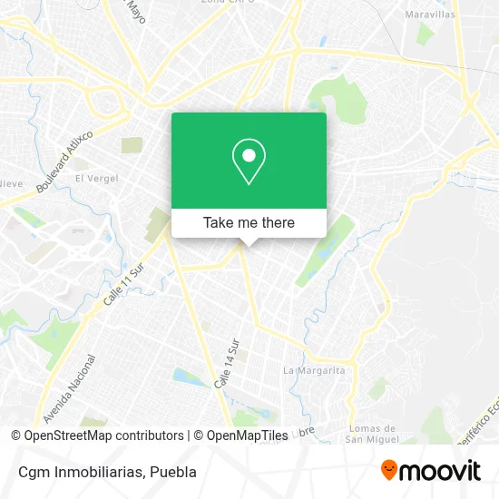 Cgm Inmobiliarias map