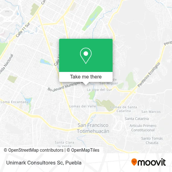 Unimark Consultores Sc map