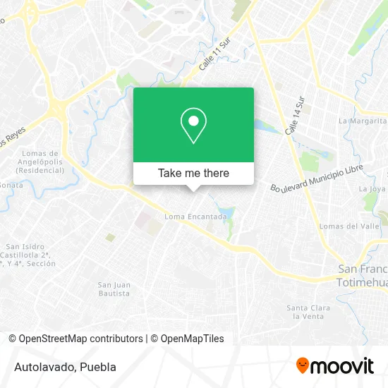Autolavado map
