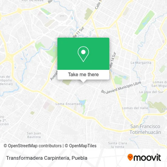 Transformadera Carpintería map