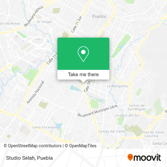 Studio Selah map