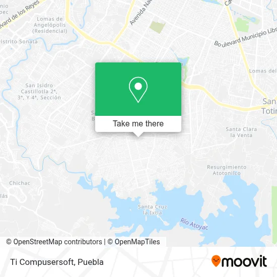 Ti Compusersoft map