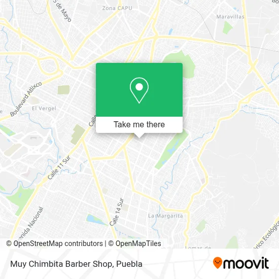 Muy Chimbita Barber Shop map