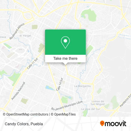 Candy Colors map