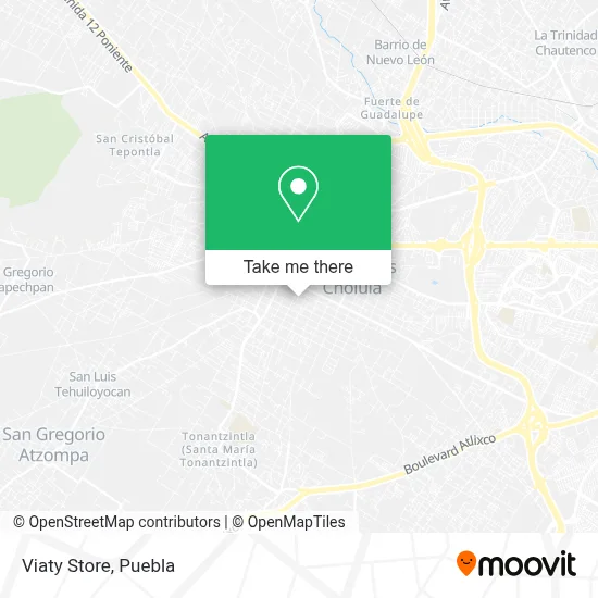 Viaty Store map