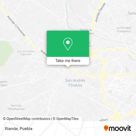 Riande map