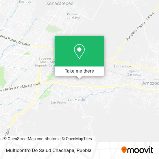 Multicentro De Salud Chachapa map