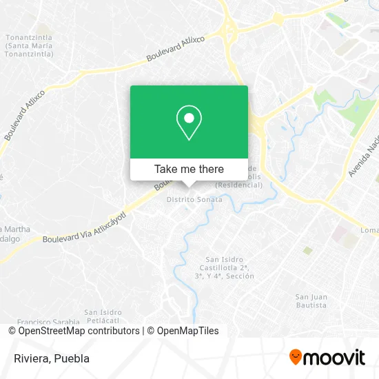 Riviera map