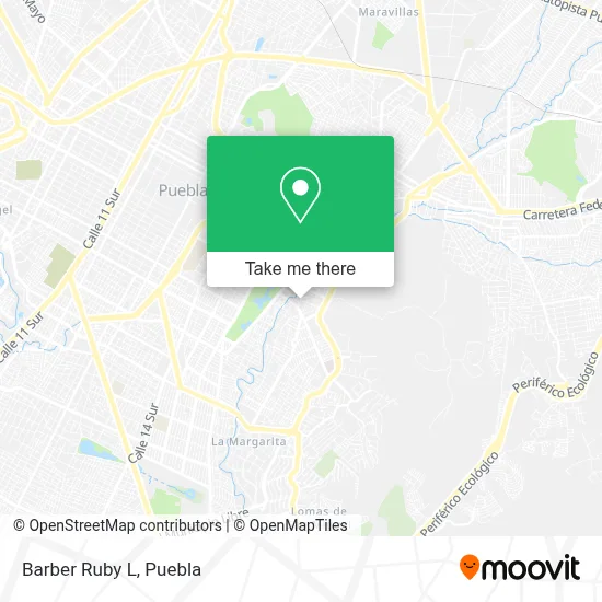 Barber Ruby L map