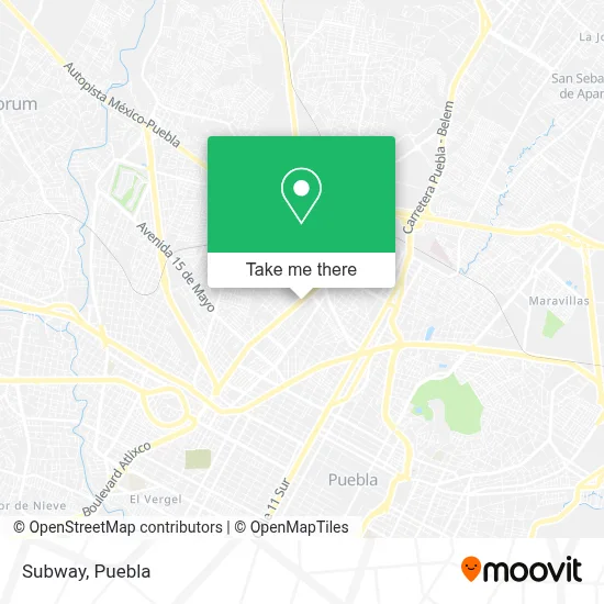 Subway map