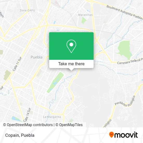 Copain map