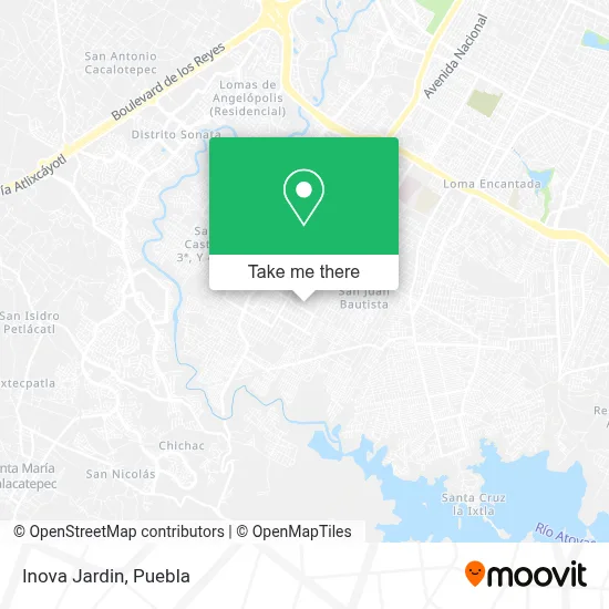 Inova Jardin map