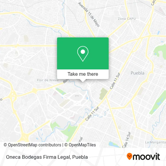 Oneca Bodegas Firma Legal map