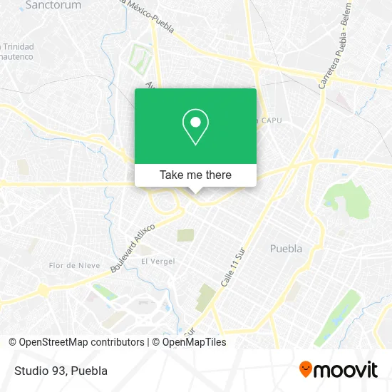 Studio 93 map