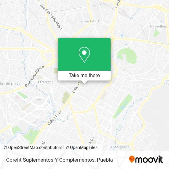 Corefit Suplementos Y Complementos map