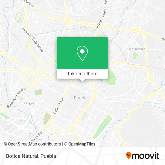 Botica Natural map