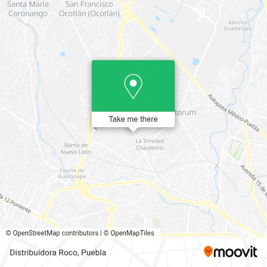 Distribuidora Roco map