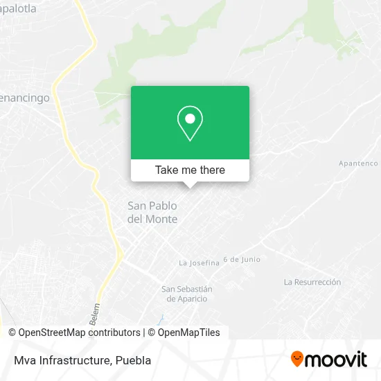 Mva Infrastructure map