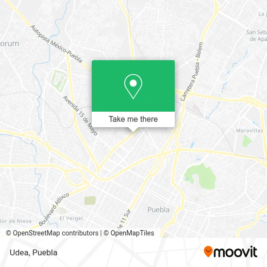 Udea map