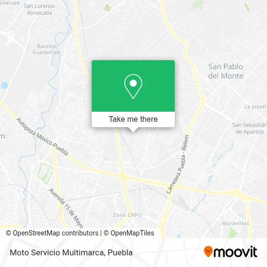 Moto Servicio Multimarca map