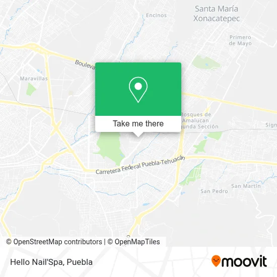 Hello Nail'Spa map