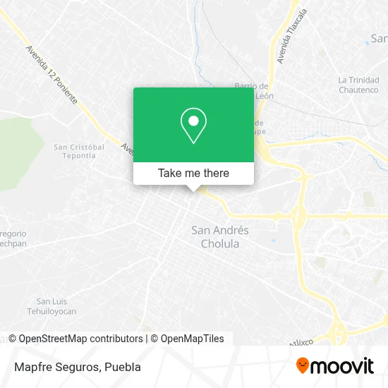 Mapfre Seguros map