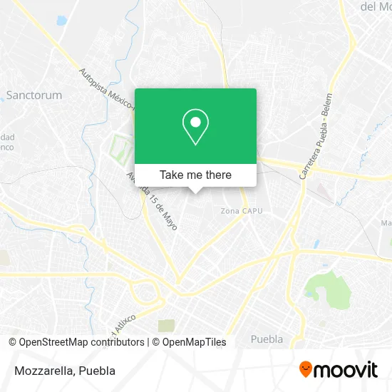 Mozzarella map