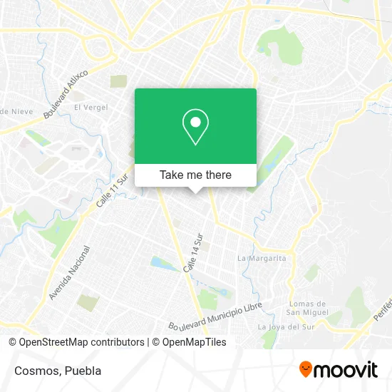 Cosmos map