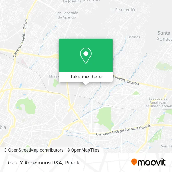 Ropa Y Accesorios R&A map