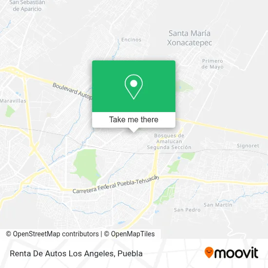 Renta De Autos Los Angeles map