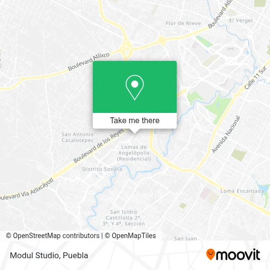 Modul Studio map