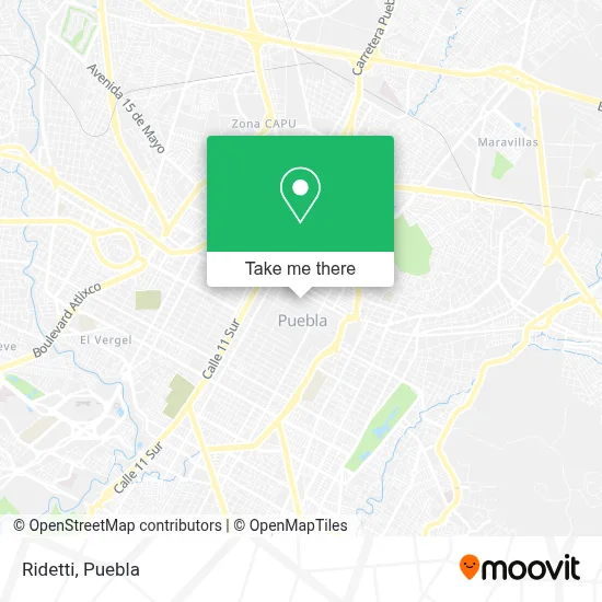 Ridetti map