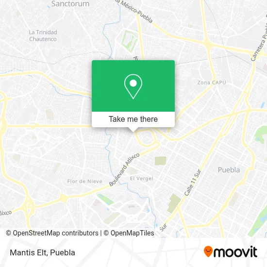 Mantis Elt map